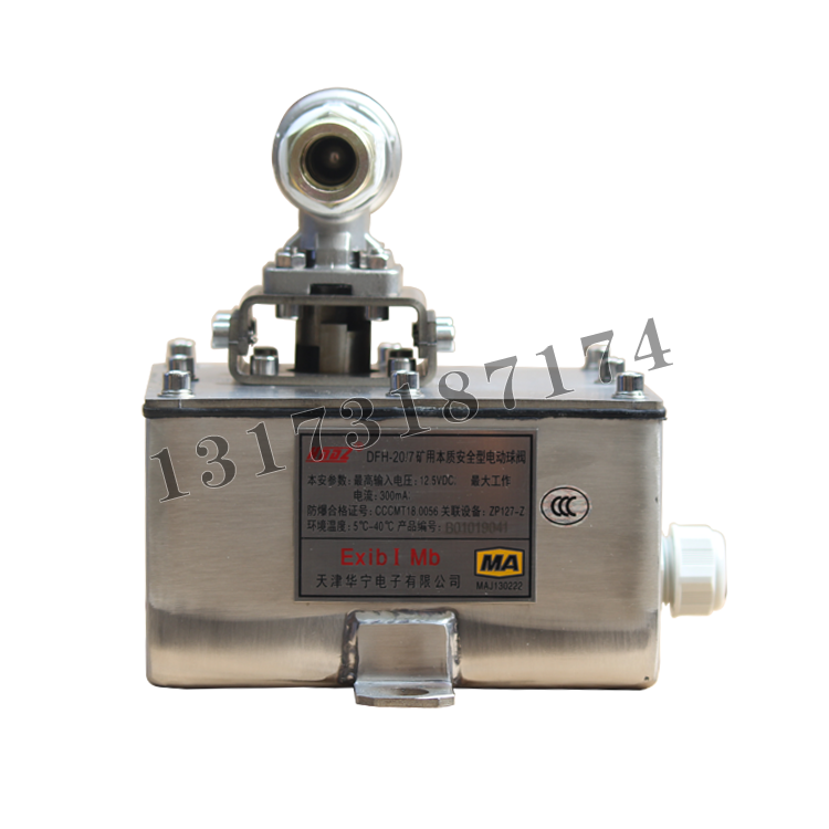 DFH-20-7礦用本質(zhì)安全型電動球閥|天津華寧電子有限公司